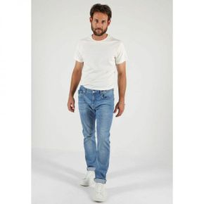 5152148 Miracle of Denim MIT LEICHTEM USED LOOK - Straight leg jeans blau