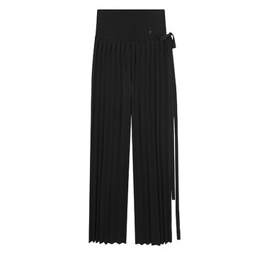 조셉앤스테이시 [김소연 PICK] Pleats Flight Pants Long 40 Rich Black (0JSM2PT40301F)