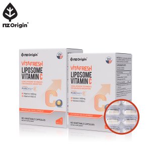 엔젯오리진 비타프레쉬 리포좀 비타민C(60캡슐/1일1캡슐/2개월분) x 2통