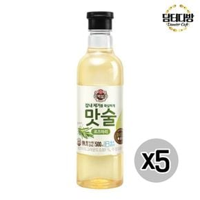 백설 맛술 로즈마리 500ml X 5개