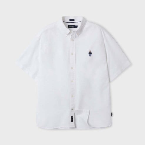 후아유 Steve Oxford Short Sleeve Shirts WHYWF2511U