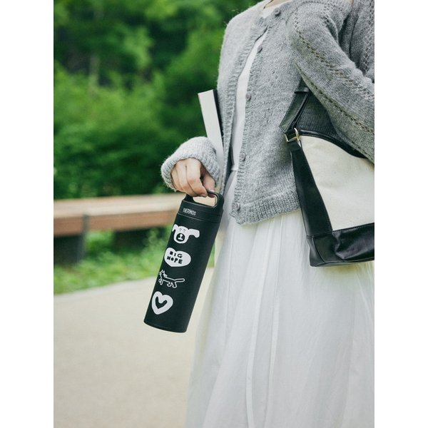 이나피스퀘어 보온보냉 캐리 핸들 텀블러 JOW-600KC (600ml)