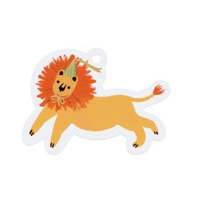 [Rifle Paper Co.] Party Lion Die-Cut Gift Tag