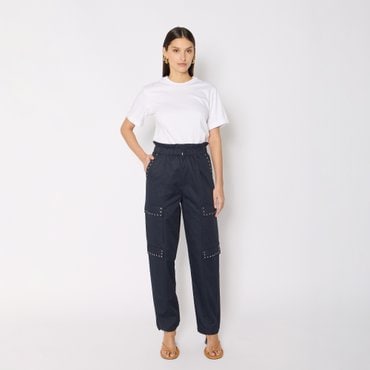베르니스 [시즌오프 30%]스터드 포켓 카고 팬츠 BE25S3FRAAC39