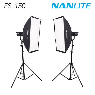 NANLITE 난라이트 FS-150 소프트박스 90x60 투스탠드 세트