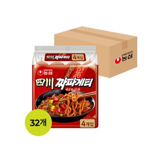 글로벌푸드 [농심]사천 짜파게티 (137g x 32개) (멀티팩)