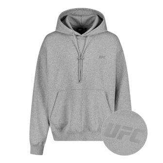 UFC SPORT (13000원 사은양말 증정)리플렉티브 로고 오버핏 후드티 멜란지그레이 U2HDV1308MG