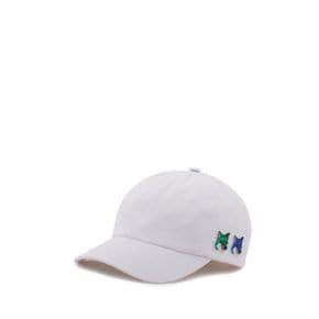 메종키츠네 SEASONAL FOX HEAD 6P CAP (KU06101WW0007-P101) (폭스헤드 식스패널