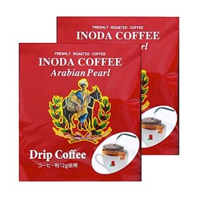 일본 이노다 아라비안 펄 드립 커피 중간 분쇄도 Inoda Coffee drip 12g 5개입 2개