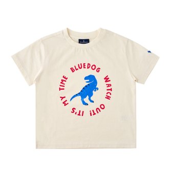 블루독 [여주점] [오프라벨 여주점] 블루독 (CR) 다이노반팔티셔츠 (25375-332-15)