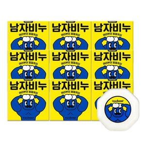 워시아워 올인원 남자비누 100gx9개입
