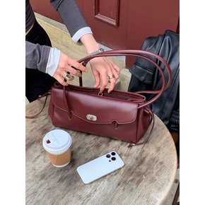 [단독][강문경 pick] PERLE BAG (BURGUNDY)