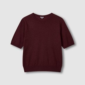 26F/W  여 파인울 반팔 니트  J116302001