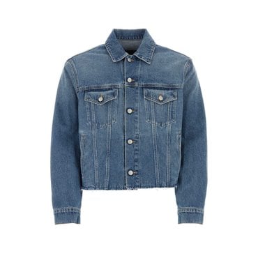 메종마르지엘라 [MM6 메종 마르지엘라] Denim jacket SH0AM0026S30589 965 Light Blue