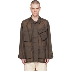 엔지니어드가먼츠 브라운 BDU 재킷 24S1D002 KD018 A - Dk.Brown N