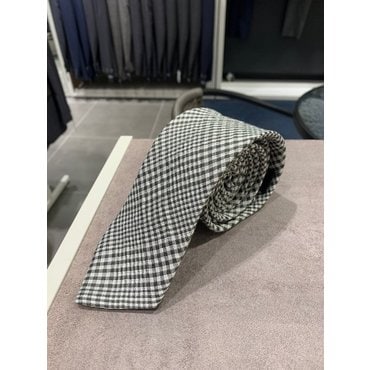 킨록바이킨록앤더슨 19 SS 카키 써커 체크  넥타이 CXN21A010
