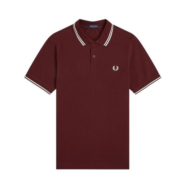 확대된 대표 프레드페리 폴로 티셔츠 FP M3600P 57 597 BORDEAUX