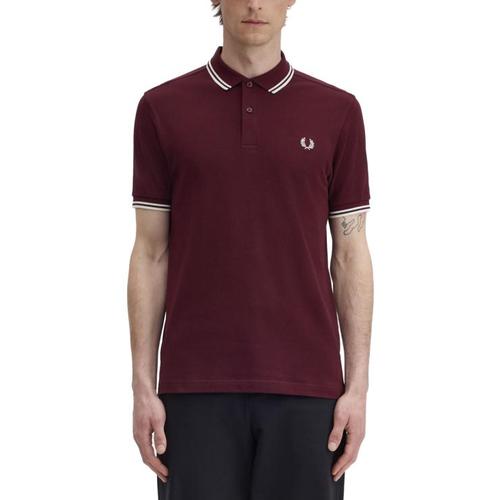 프레드페리 폴로 티셔츠 FP M3600P 57 597 BORDEAUX