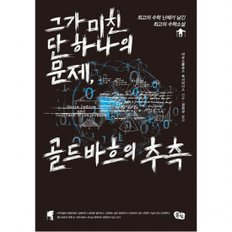 그가 미친 단 하나의 문제 골드바흐의 추측 : 최고의 수학 난제가 남긴 최고의 수학소설 [양장]