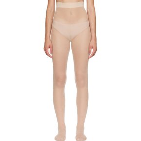 베이지 로고 푸시업 스타킹 WH27ST500C BEIGE