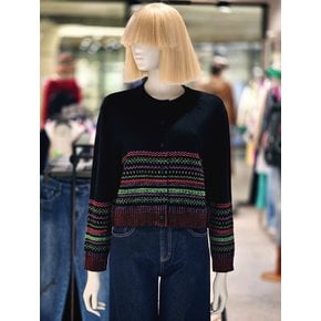 [파주점] 풀오버형 라운드 니트 가디건 BAKCA3561-BK