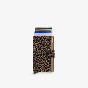 5474556 SECRID Animal-print branded leather wallet