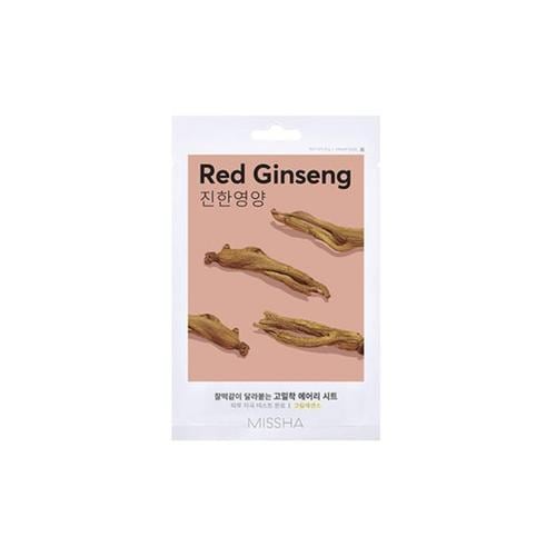 미샤 에어리 밀착 시트 마스크 19g (홍삼)(1)