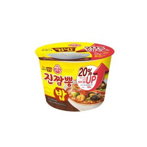 제이큐 오뚜기 진짬뽕밥 컵밥 즉석밥 국밥 12개