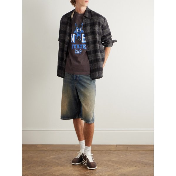 네이버후드 프린트 코튼 저지 티셔츠 46376663162915449