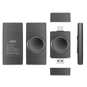 갤럭시워치 애플워치 충전기 USB-C타입 휴대용 여행용 콤팩트 미니 무선 전세대 호환 UMSW-SAAP