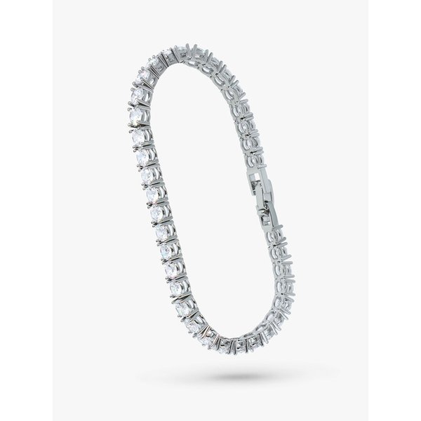 SILVER925 화이트 테니스 팔찌 [3 SIZE]