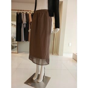 [여주점] 씨씨콜렉트 뒷밴딩H라인스커트E252msd148