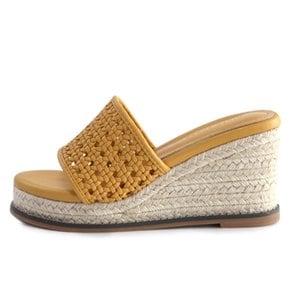 kami et muse Knoted top espadrille wedge heel slippers_KM19s247