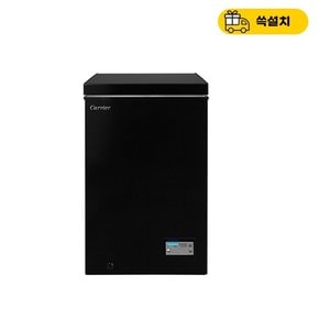 [쓱설치]  캐리어 블랙에디션 소형 냉동고 CSC100FDBH 100L