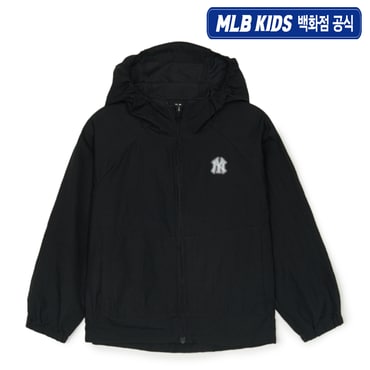 MLB키즈 (백화점공식) (공식) 25SS 베이직 아웃도어 초경량 바람막이 7AWJB0153-50BKS