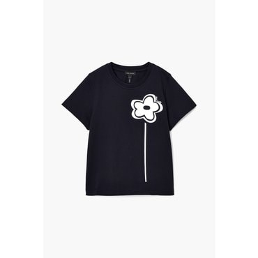 마크제이콥스 [마크제이콥스 공식수입원]데이지 슬림 티셔츠 MJTAM25003BKX