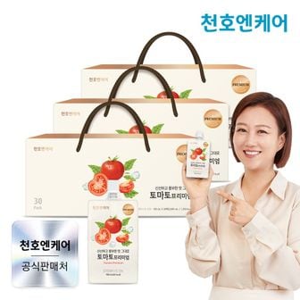 천호엔케어 토마토즙 프리미엄 30팩 3박스 / 천호식품