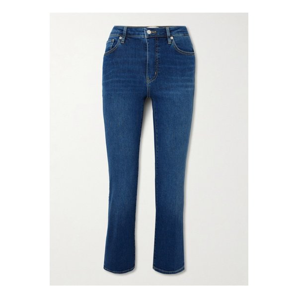 더 펜슬 크롭 하이라이즈 슬림 진 1647597354414880