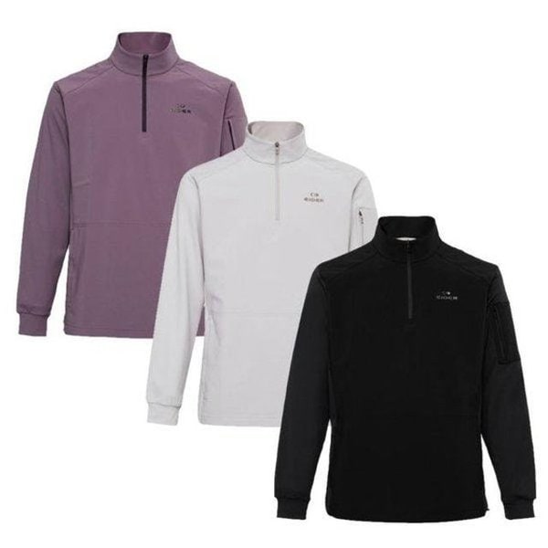 [부산점] 웨더 플렉스 남성 하이브리드 짚업 티셔츠 DMU25221