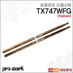 드럼스틱 Promark FireGrain TX747WFG