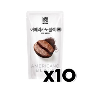 유어스 아메리카노 블랙 M 아이스파우치음료 230ml x 10개