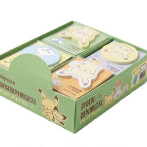 포켓몬 포켓피스 귀여워 점착 메모지 (40개 1세트)