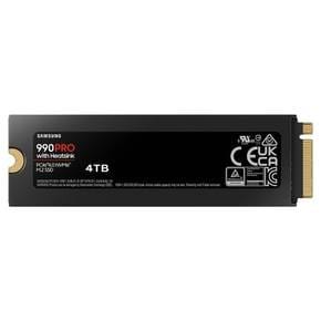 [n][혜택가 원] 990 PRO 히트싱크 4TB PCIe 4.0 NVMe SSD MZ-V9P4T0CW 공식인증 (정품)