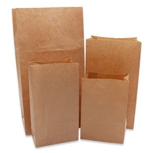 이룸팩 크라프트 종이봉투 500장 각대봉투 식품 빵 포장 봉투