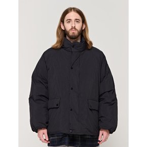 CB DUCK DOWN PUFFER SHORT PARKA (BLACK)