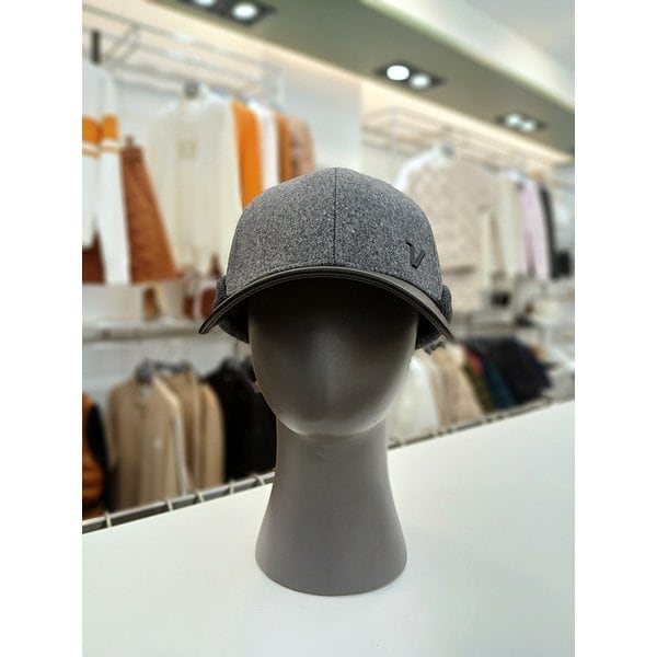 [여주점] 골프웨어 남성 골프 이어플랩 방한 니트 겨울 캡 모자 PNA02