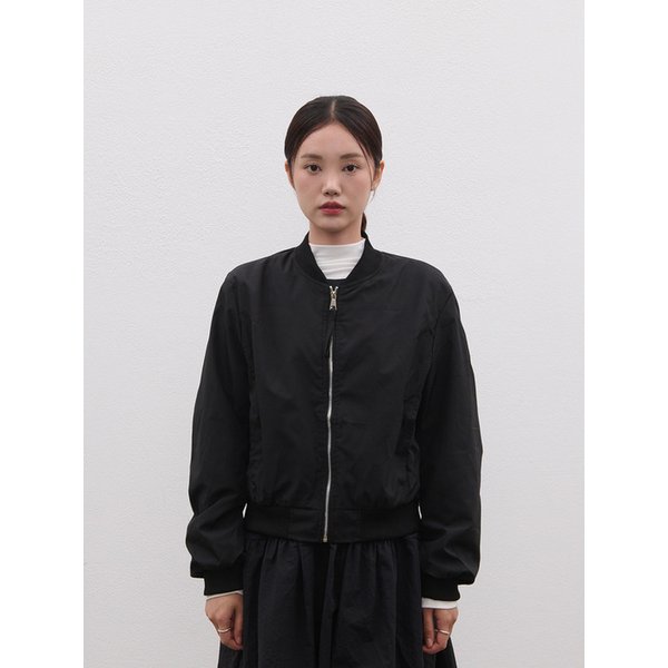 나일론 셔링 블루종 항공 점퍼