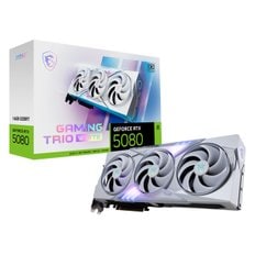 아이코다2 MSI 지포스 RTX 5080 게이밍 트리오 OC 화이트 D7 16GB 트라이프로져4 그래픽카드