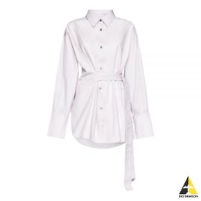 스튜디오 니콜슨 CONDELL TIE WAIST SHIRT ORCHID (1095) (콘델 타이 웨이스트