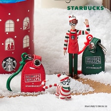  [스타벅스] 조이풀 월리 피규어 키링 세트(2P)
